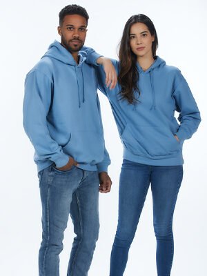 Solid Pullover Hoodie