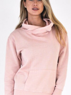 VINTAGE FLEECE CROSSOVER HOODIE
